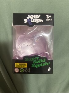 NeeDoh JELLY SQUISH Glitter Jellyfish Squishy Squeeze Toy*