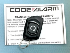 Code Alarm CAT1 1-Button Red LED Remote Start Key Fob H50T67