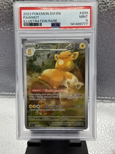 Pawmot 209/198 SV01: Scarlet & Violet Base Set Holo Psa 9