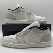 Nike Air Jordan 1 Low SE Summit Blanco Vela Tenis IR7337-121 Hombres Talla NUEVO