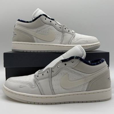 Nike Air Jordan 1 Low SE Summit White Sail Sneakers IR7337-121 Mens Size NEW