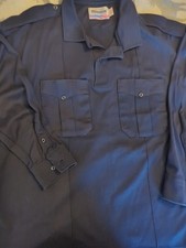 Blauer Long Sleeve Navy Police Blue Shirt XL