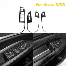 For Acura MDX  Control Panel Set Decorative Cover  Interior Accessories Sticker