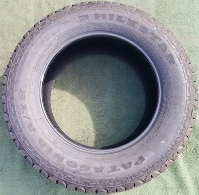 35x12.50R-20 Milestar Patagonia A/T R Tire 35x12.50R-20LT 121Q 15/32 95% Tread