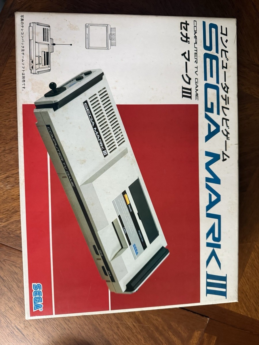 【ジャンク品】SEGA MARK III SEGA MARK III 3 Japan SG-1000M3 Rare Retro Console System with