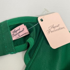 Agent Provocateur Nikita Green Suspender Small NWT