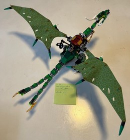 LEGO NINJAGO: 70593 The Green NRG Dragon Complete w/Minifigs (No manual, No box)