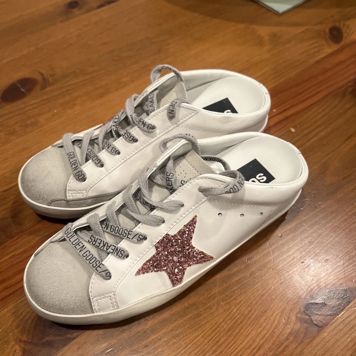 Golden Goose Superstar White Ice Pink W for sale | eBay