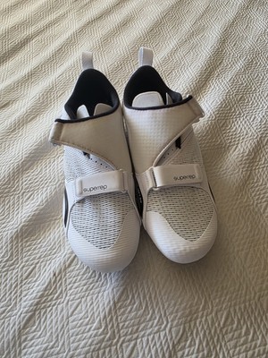 Men's Nike SuperRep Cycle White Black Cycling (CW2191-100) Size 8 Eur 41