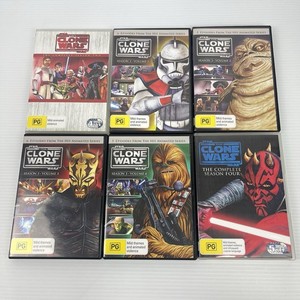 【THE CLONE WARS】DVD 1-6 コンプ セット　※バラ売り不可 THE CLONE WARS】DVD 1-6 コンプ セット ※バラ売り 【公式通販】