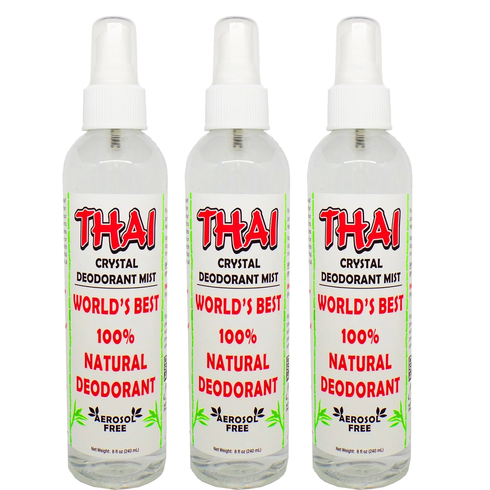Thai Deodorant Stone Crystal Mist Spray