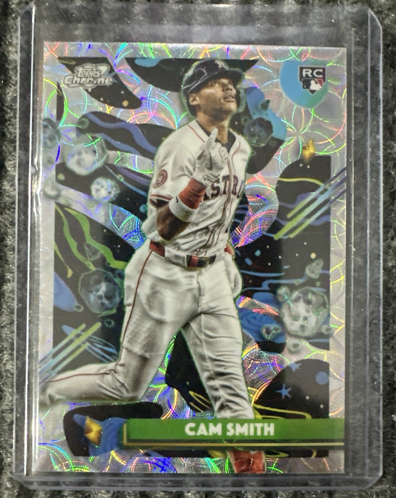 2025 Topps Cosmic Chrome - Cam Smith #166 Nucleus Refractor (RC)