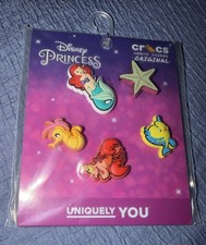 Disney Princess Ariel Crocs Jibbitz Charms Set   Little Mermaid   New in package