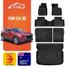 Floor Mats Boot Liner  for Mazda CX-30 CX30 2019+ Cargo Trunk Car KIck Mat
