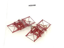 HC8100 Rivarossi Coppia pantografi tipo 42LR FS strisciante dritto