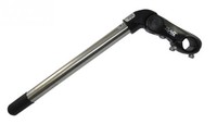 "Ergotec Vorbau Kobra Vario Sl 90Mm Alu -10/+50° Schwarz/Silber 1\" Ø 22,2Mm"