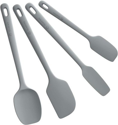 5 Stück Silikon Spachtel Set, Lebensmittelqualität Gummispachtel, Upgrade starker Griff - Bild 28 von 34