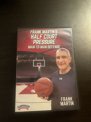 #ad Championship Productions Frank Martin Pressure Defense Basketball DVD $19.96