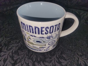 Starbucks Been There Series Minnesota 14 oz Coffee Mug Cup