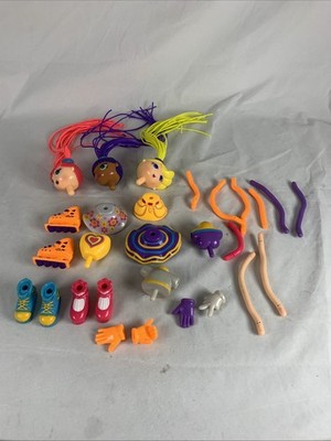 Lot Of Vintage Betty Spaghetty Dolls Accessories 28 Pieces