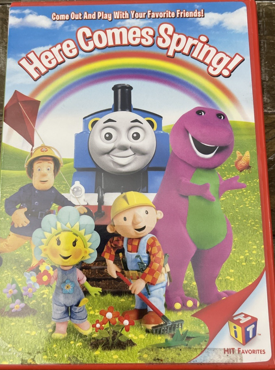 Barney's Here Comes Spring DVD | eBay