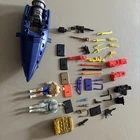 G.I. Joe Vintage MIXED Street Fighter NINJA FORCE Action Figure Accessories LOT+