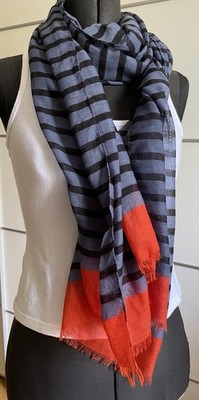Schmaler Sommer Schal von Codello Blau Orange