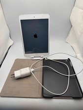 Apple iPad Mini 2 64GB WiFi Cellular A1490 Silver Unlocked Tested Working