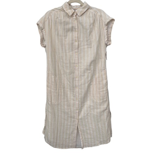 Cotton On Dress Womens Large Navy& White T Shirt Dress Short Sleeves ,  Casual . | eBay