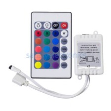 24Button Wireless RGB LED Light Controller Ir Remote 12v Dimmer for LED Strip SF