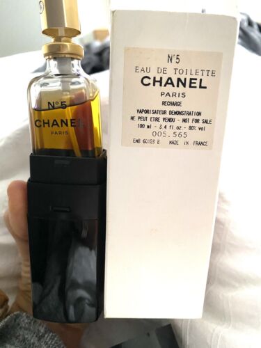 50ml Chanel 5 Vaporizer Mod Recharge Vintage Perfume Collection Antique Perfume - Picture 1 of 8