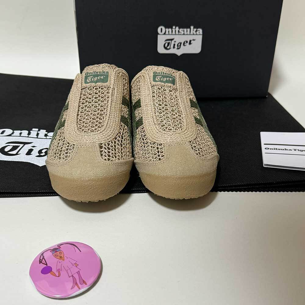 送料込 Unisex OnitsukaTiger MEXICOEXICO 66 SABOT BEIGE/GREEN MEXICO 66 SABOT | Official online store | Onitsuka Tiger ES