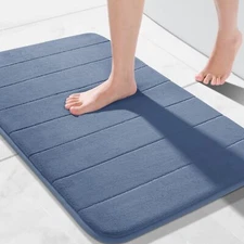 Memory Foam Bath Mat Large Size 31.5 x 19.8 InchesSoft and Comfortable Super ...