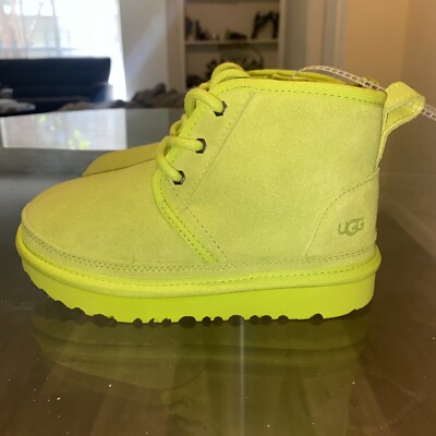 Ugg Neumel Neon Yellow Ugg Boots Neumel II Kids' Shoe UGG