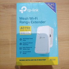 TP-Link RE220 AC750 Wireless Dual Band Wi-Fi Range Extender / Repeater / Booster