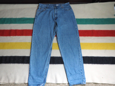 VTG 90s LEVIS 560 Loose Straight Fit Faded Blue Denim 34x32 Baggy