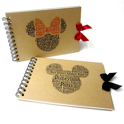 Disney Autograph Book, Mickey or Minnie Mouse, Disney Land Paris or Disney World