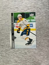 Upper Deck NHL 2020-2021 Matthew Benning Nashville - 1 card