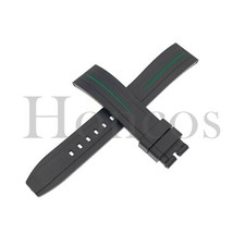 20 22 MM Silicone Rubber Watch Band Strap Quick Release Fits for Tudor Black Bay