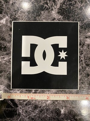 DC Shoes Square Logo Sticker Skateboard Decal