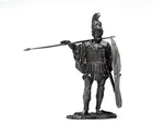Tin 54mm Greece. Athenian Hoplite 490 BC 1:32 Pewter Miniature