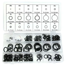 Universal Nitrile Rubber O-Ring Assortment Set Gasket Automotive Seal SAE Kit