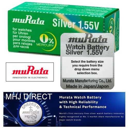 Pin đồng Hồ MURATA Sony 315 SR716SW Oxit Bạc Made In Japan Ch&iacute;nh H&atilde;ng