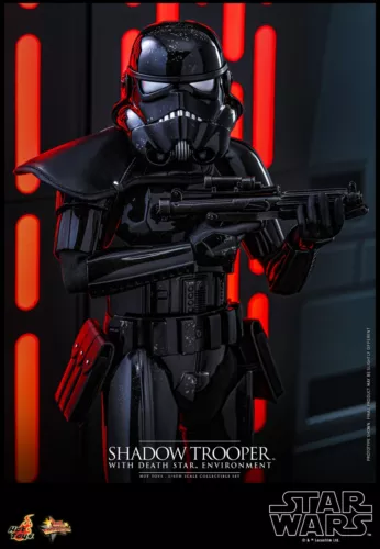 IN STOCK AUTHENTIC HOT TOYS STAR WARS SHADOW TROOPER DEATH STAR LED MMS737 1/6 - Picture 3 of 18