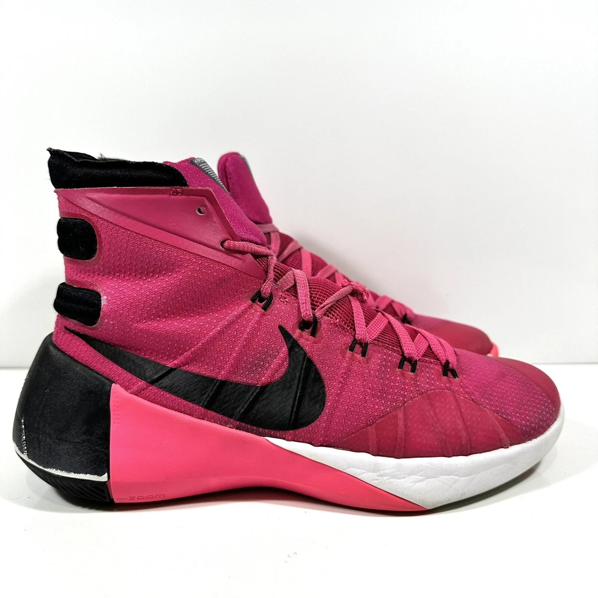 Nike Hyperdunk 2015 Breast Cancer Pink Mens Size 7.5 Basketball
