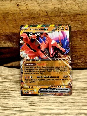 Pokemon Koraidon ex | Deutsch SVP DE 029 Black Star Promo | Near Mint