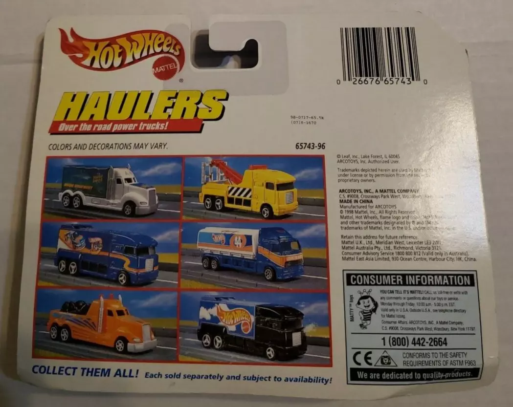 Hot wheels pickup truck and sale trailer