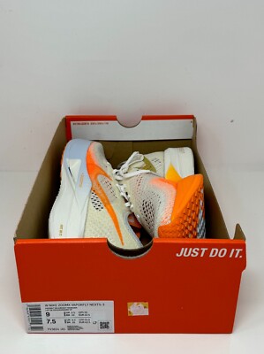 Nike ZoomX Vaporfly Next% 3 FV3634 181 Womens Size 9 Men's 7.5