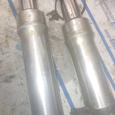 982 KDX450 front fork tubes with clamps  TIM