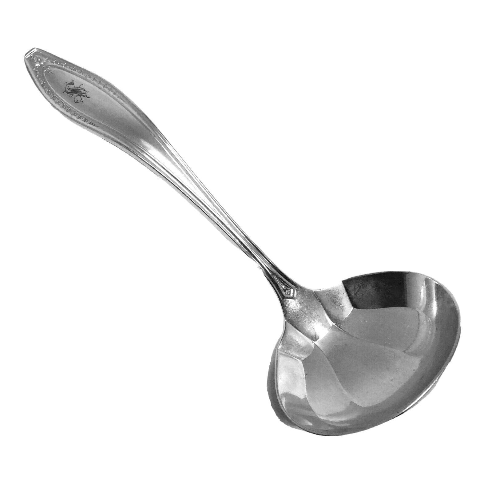 Simeon & H Rogers XII WEBSTER Silverplate Gravy Ladle1915